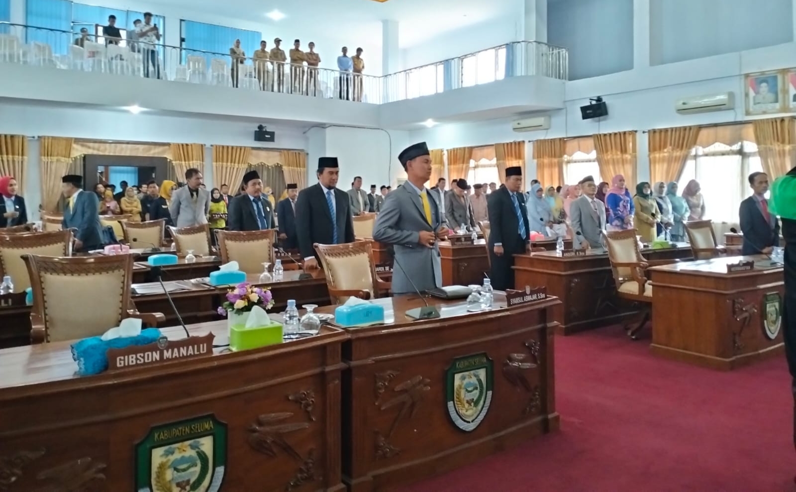 Poto peserta rapat paripurna