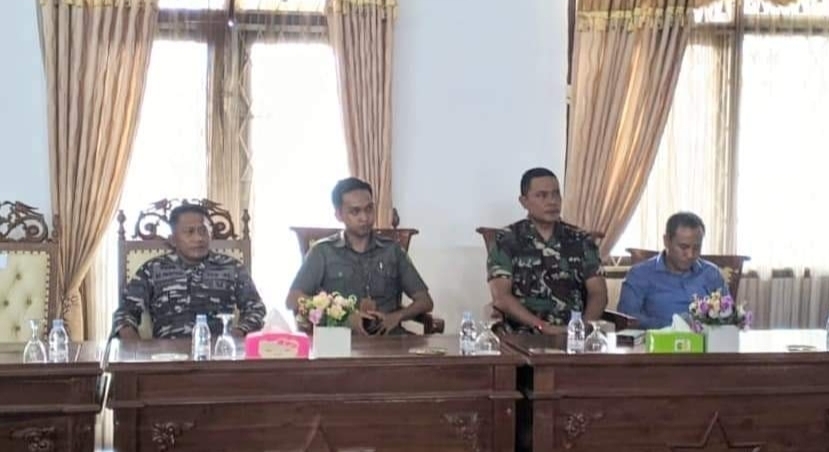 Poto tamu undangan dari porkopimda seluma