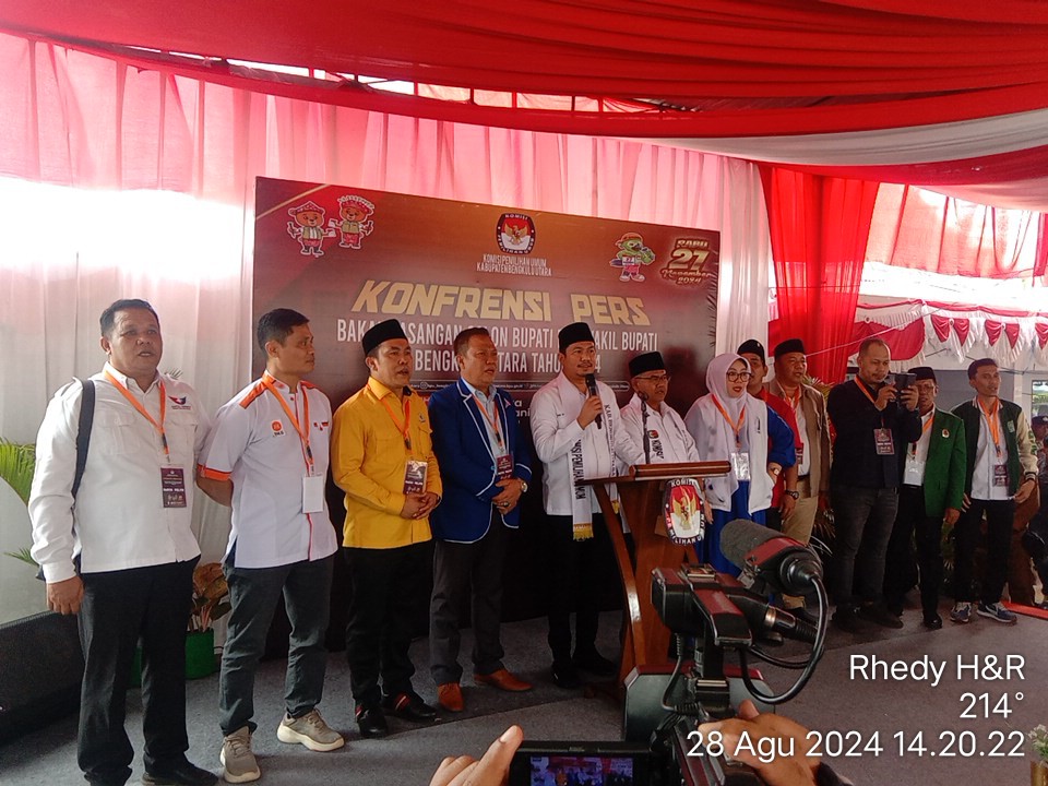 Kompetensi pers calon bupati dan wakil bupati , di KPU Bengkulu utara 