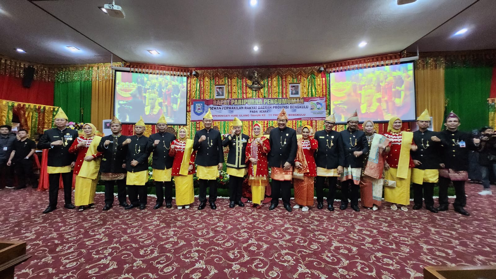 Paripurna HUT Provinsi Bengkulu ke 55
