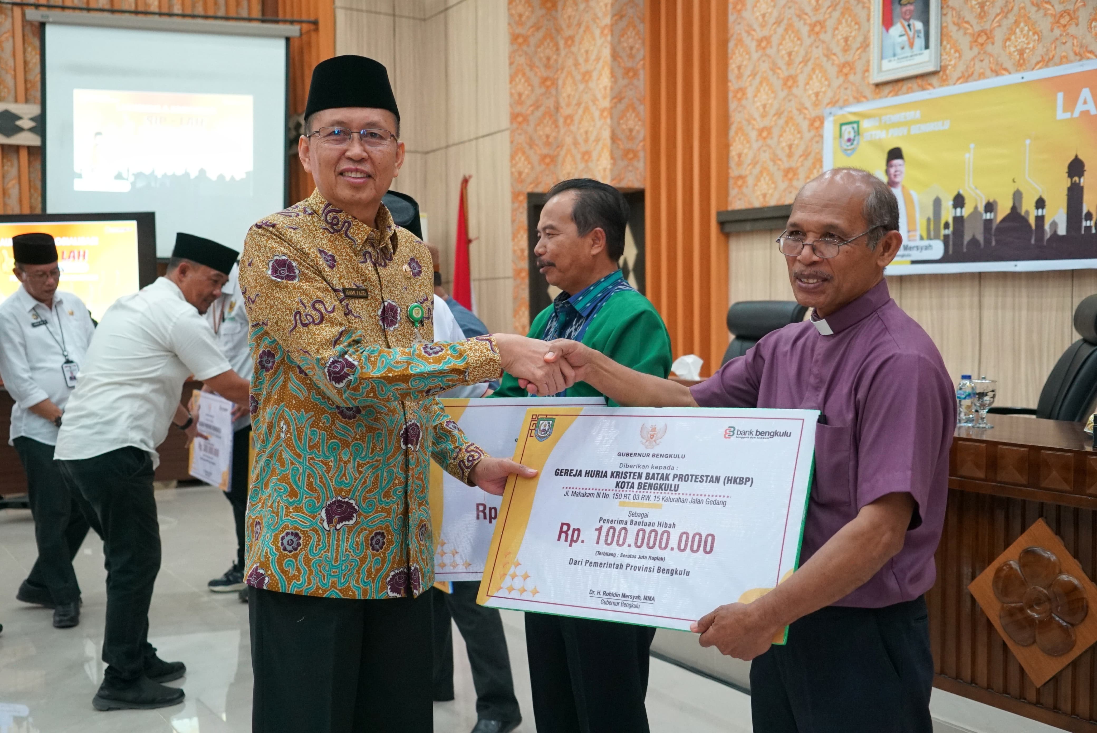 Penerima Hibah Provinsi Bengkulu 