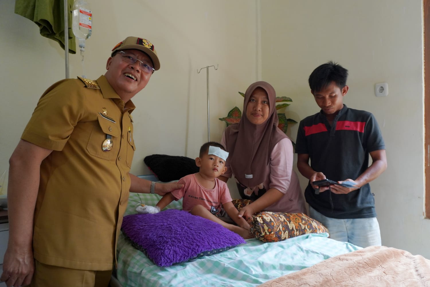 Peresmian Beberapa Ruang Rawat Inap Baru di Klinik Pratama Yudirman Medika oleh Gubernur Rohidin, Senin (20/2)
