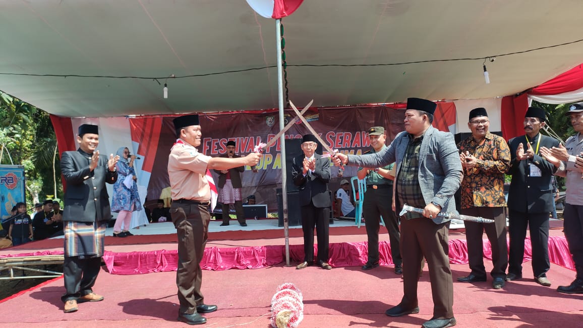 Festival Pencak Silat Serawai di Seluma