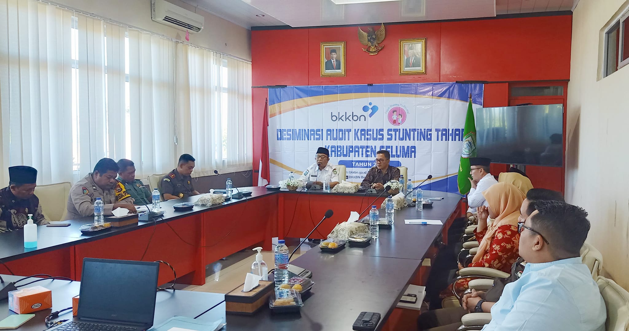 Wakil Bupati Seluma Buka Rapat Diseminasi Audit Kasus Stunting Tahap III