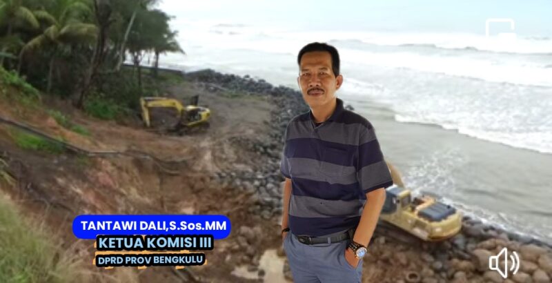 Tantawi Dali Baground Tebing Longsor