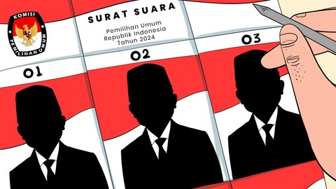 surat ilusterasi calon pemimpin rakyat