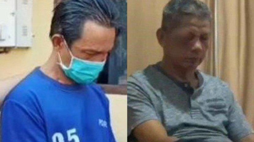 Tampak Pelaku Pengetapel Guru dan Korban