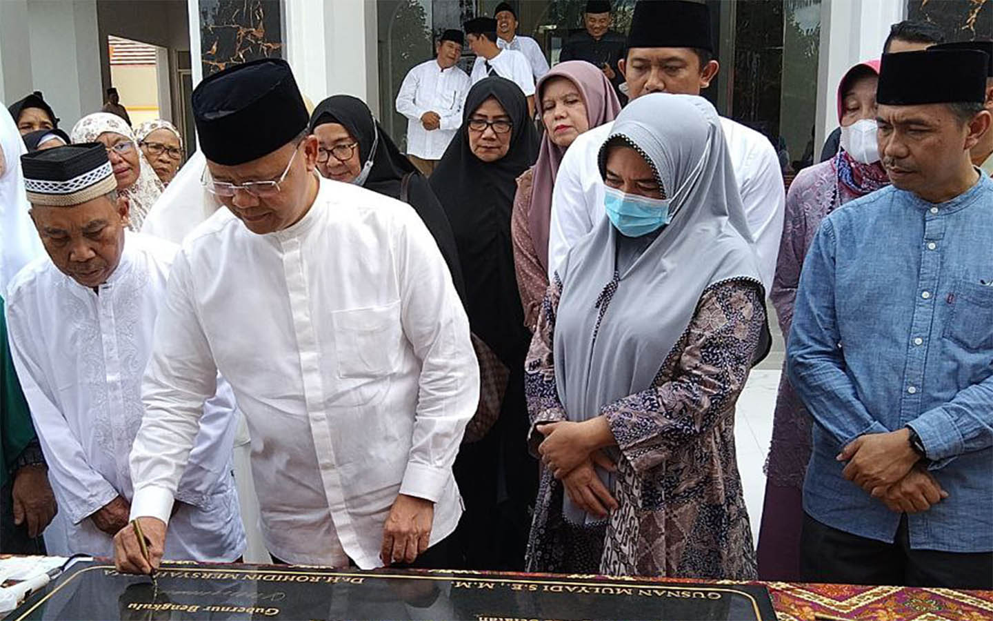 Masjid Hertawan Kadim Ar-Rahman Desa Babatan Ilir Kecamatan Seginim Diresmikan