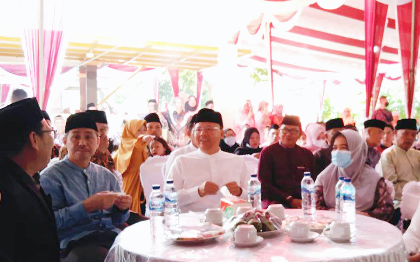 Masjid Hertawan Kadim Ar-Rahman Desa Babatan Ilir Kecamatan Seginim hari ini diresmikan