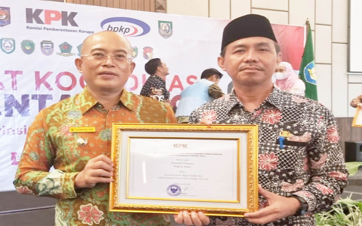 Penghargaan dari KPK