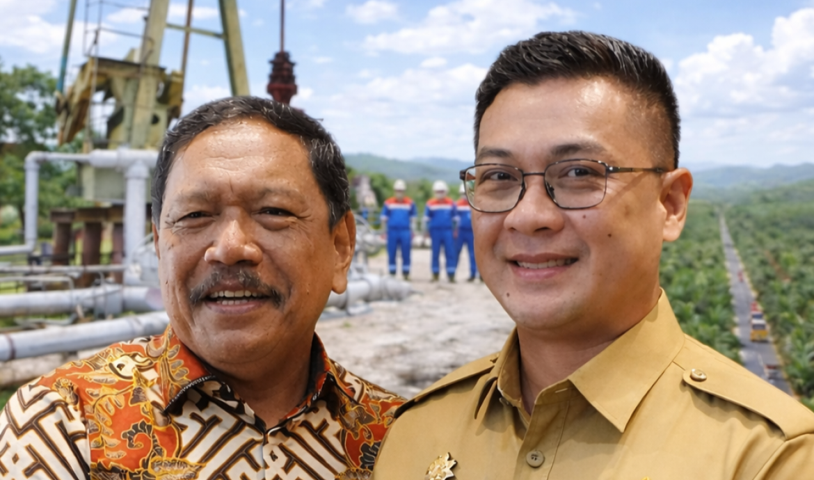 Wakil Gubernur bengkulu, Mian (kiri)