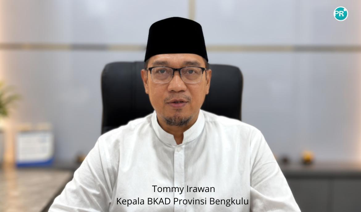 Kepala BKAD Provinsi Bengkulu, Tommy Irawan.