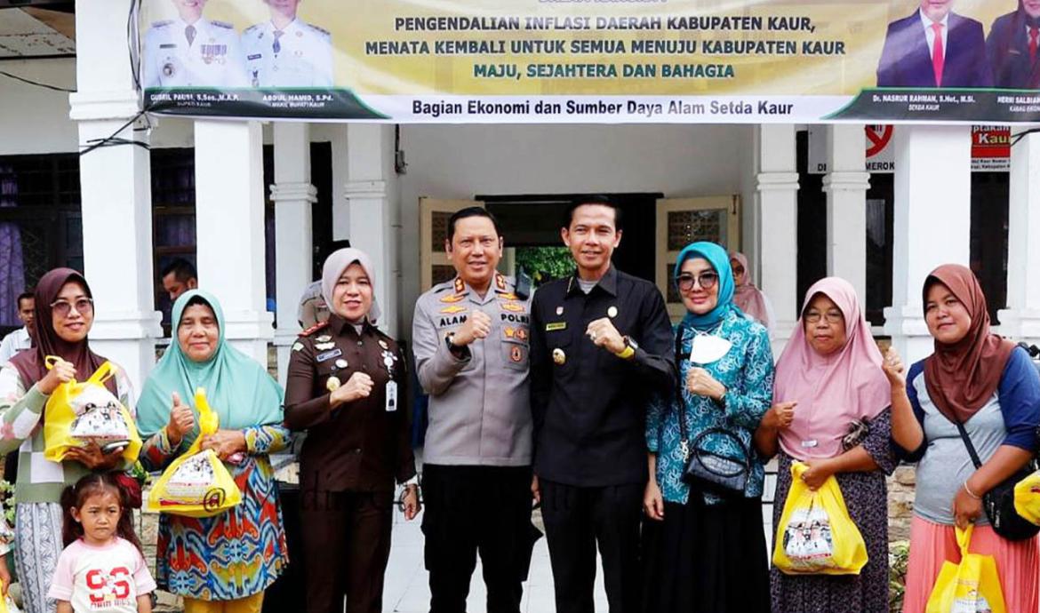 Pemerintah Kabupaten Kaur kembali menggelar program pasar murah Ramadan, Rabu (4/3/2026).