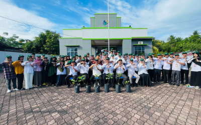 Apel Siaga Sensus Pertanian (ST) 2023, kegiatan di halaman kantor BPS Kabupaten Bengkulu Selatan, Rabu (31/5/23).