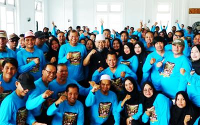 Peringatan Hari Bhakti Pendamping Desa Tahun 2025 yang digelar di Balai Raya Semarak, Selasa (21/10).