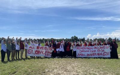 Kesatuan Aksi Mahasiswa Muslim Indonesia (KAMMI) PK Bengkulu Selatan menggelar aksi Bela Palestina bertajuk “PK KAMMI Bengkulu Selatan Bersama Palestina”, sebagai bentuk solidaritas terhadap rakyat Gaza dan kecaman atas tindakan brutal Israel yang terus melakukan genosida serta pembajakan terhadap Armada Kemanusiaan Global Sumud Flotilla.