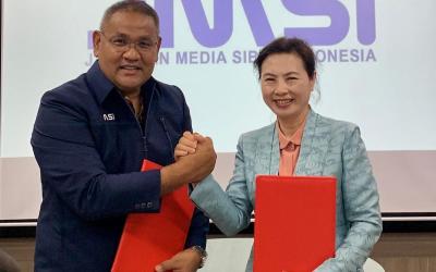 Dirikan Rumah Wartawan Tiongkok-Indonesia, JMSI dan ACJA tandatangani MoU.