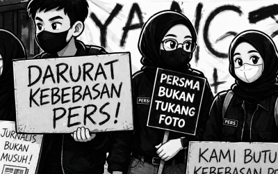 Ilustrasi kebebasan pers