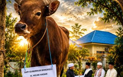 Pemerintah Provinsi Bengkulu menyalurkan sebanyak 52 ekor sapi kurban ke berbagai desa dan wilayah yang membutuhkan di Provinsi Bengkulu pada momentum Hari Raya Idul Adha 1447 Hijriah.