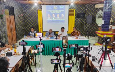 Diskusi Media Jejak Hitam Nadiem Makarim Dalam Penyerobotan Yayasan Trisakti.