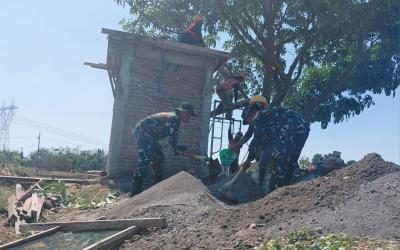 pelaksanaan TMMD tidak hanya berfokus pada pembangunan jalan, drainase, maupun infrastruktur lainnya, tetapi juga diarahkan untuk memenuhi kebutuhan dasar masyarakat yang berdampak terhadap kesehatan dan kesejahteraan warga.
