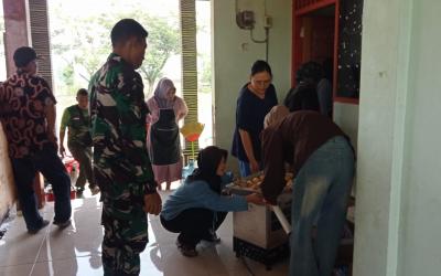 Salah satu kegiatan nonfisik yang digelar adalah pelatihan pembuatan roti bagi ibu-ibu PKK Desa Kesongo, Kecamatan Kedungadem, Kabupaten Bojonegoro, Kamis (30/7/2026).