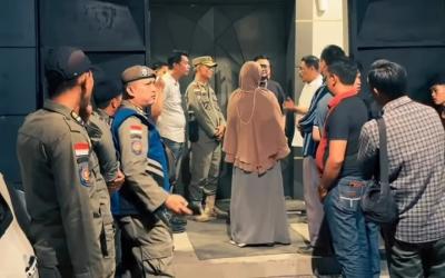 Inspeksi Mendadak (sidak) ke sejumlah tempat hiburan malam di Kota Bengkulu pada Minggu dini hari (10/5/2026).