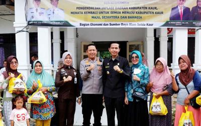 Pemerintah Kabupaten Kaur kembali menggelar program pasar murah Ramadan, Rabu (4/3/2026).