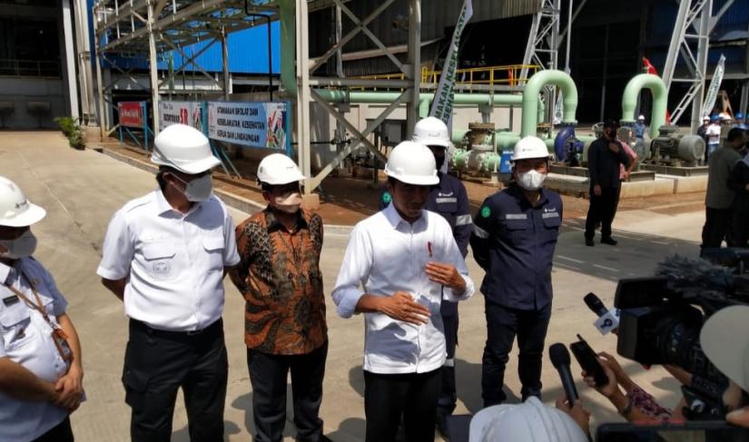 Presiden RI Joko Widodo memberikan keterangan, Poto: Dok/Rudi