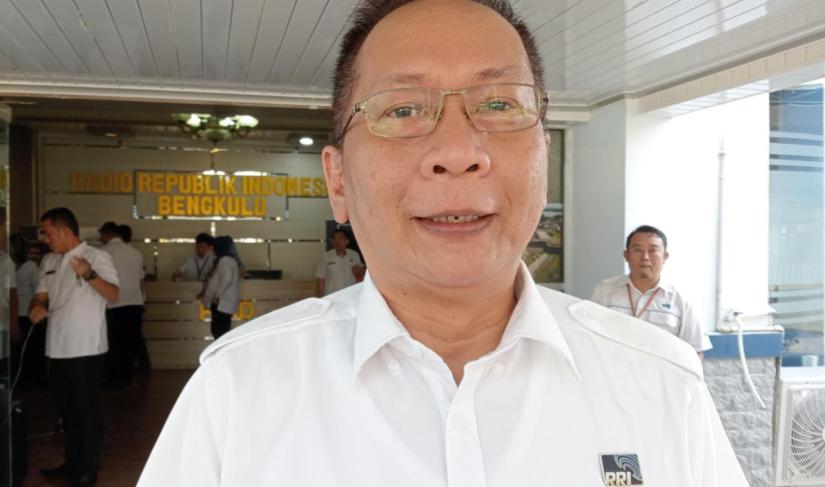 Kepala Stasiun RRI Bengkulu M Bugi Hidayat.
