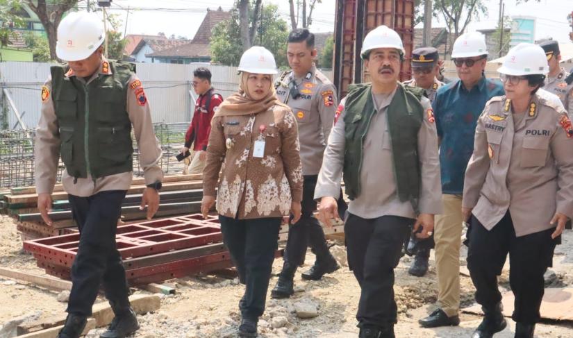 Wakapolri Cek Pembangunan Rumah Sakit Bhayangkara Blora
