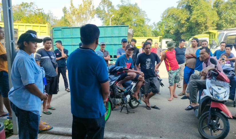Kapolsek Lais Himbau Proses Barcode Pertamina di SPBU Lais