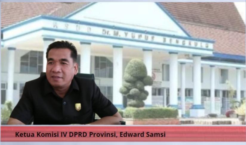 Edwar Samsi, S.IP, M.M., Ketua Komisi IV DPRD Provinsi Bengkulu