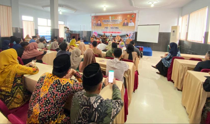 Binwin Kemenag Kota Bengkulu, Kamis (31/6/23).