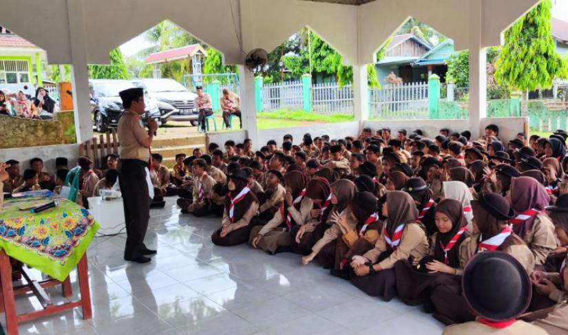 MTs Negeri 1 Seluma Sukses Gelar Kegiatan Pramuka Metode Blok: Membangun Semangat dan Kesadaran Kepramukaan.