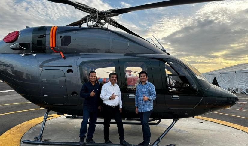Pengusaha Batu Bara di Bengkulu Utara Beli Helikopter Seharga Rp140 Miliar.