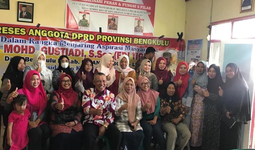 Reses Edi Tiger Dewan Provinsi Bengkulu di Curup Selatan Foto.Dok