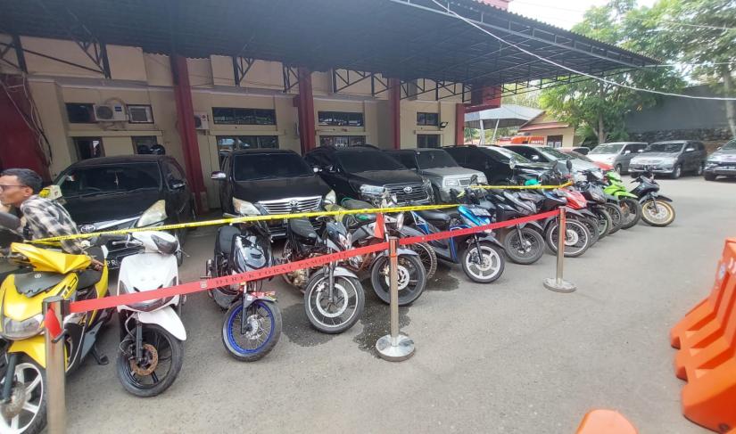 Ratusan tersangka tindak kriminalitas berhasil ditangkap oleh Polda Bengkulu bersama dengan Polres jajaran dalam rangka Operasi Musang Nala II 2023