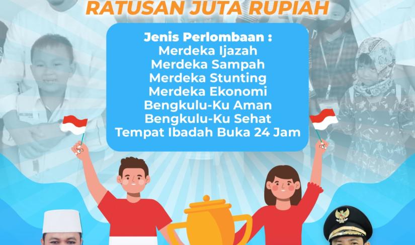 Semarakkan HUT ke-78 RI, Pemkot Gelar Lomba Hingga Tingkat RT