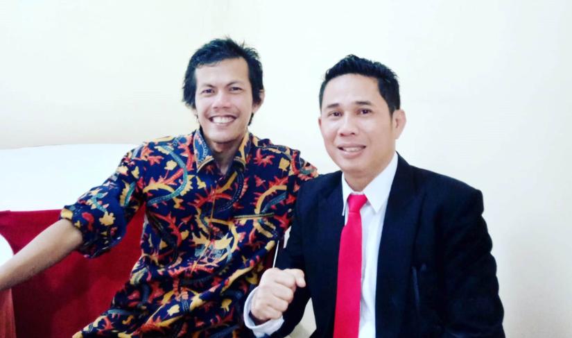Elfahmi Lubis (Kanan)