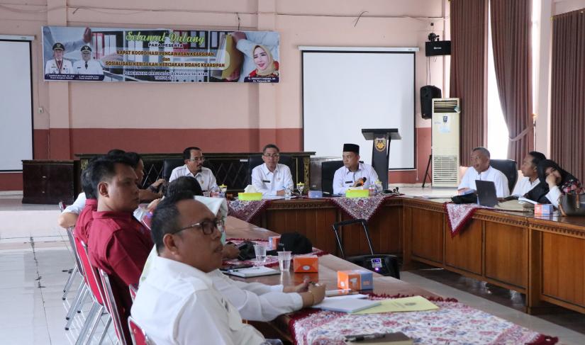 Pemkab Bengkulu Selatan Gelar Rakor dipimpin Sekda Sukarni