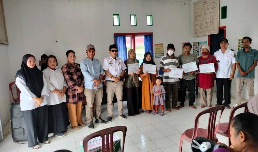 Pemdes Sumber Sari Salurkan BLT Tahap III Foto/Dok