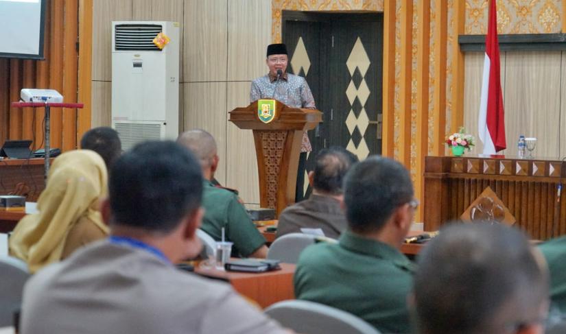 Di Hadapan Tim SSDN PPSA XXIV Lemhannas RI, Gubernu Beri Pemaparan