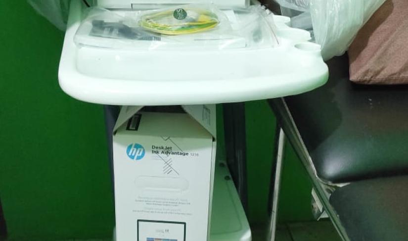 Tampak Alat USG Masih Tersimpan di Gudang Salah satu puskesmas di Mukomuko Belum Digunakan