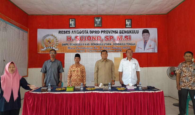 Reses ANggota DPRD Sujono