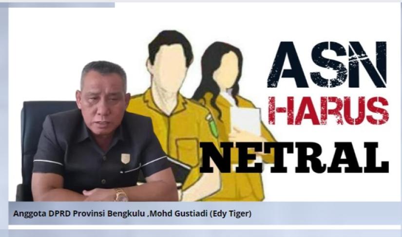 Dewan Provinsi Edi Tiger Minta Inspektorat Lebong Ketat Awasi Netralitas ASN pada Pemilu 2024