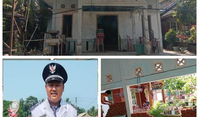 Kepala desa MUHARDI ajak warga kerjasama swadaya untuk pembangunan desa 