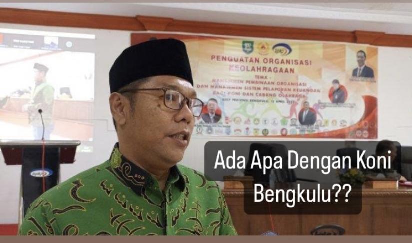 Ketua Koni Provinsi Bengkulu. (Doc:Red123)