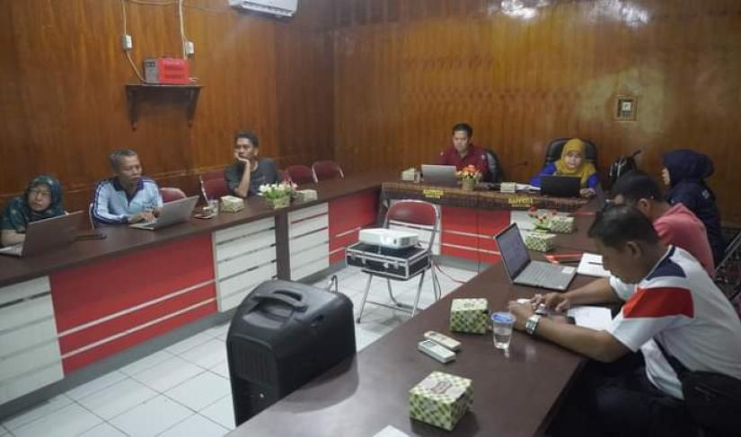 Ruang rapat interviu dan visitasi evaluasi penyelenggaraan statistik