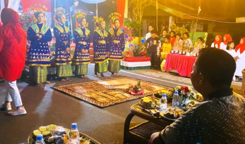 usin saat hadiri undangan Sanggar Lawang Budaya Bengkulu Foto/Dok